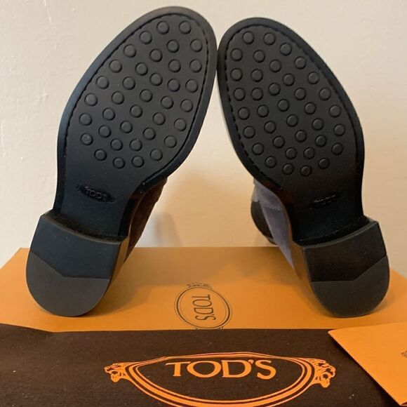 Tod’s trochetto suede leather boot size UE 35,5 or US 5,5 new in box - Picture 4 of 10